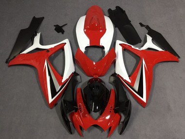 Rot Stil 06-07 GSXR 600-750 Motorrad Verkleidung