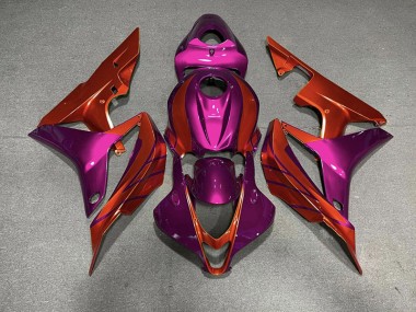 Rot & Violett 07-08 CBR600RR Motorrad Verkleidung