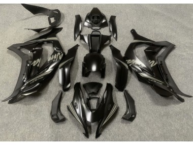 Satinschwarz & Grau 16-19 ZX10R Motorrad Verkleidung
