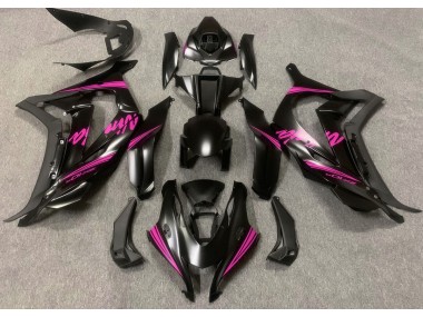 Satinschwarz & Rosa 16-19 ZX10R Motorrad Verkleidung