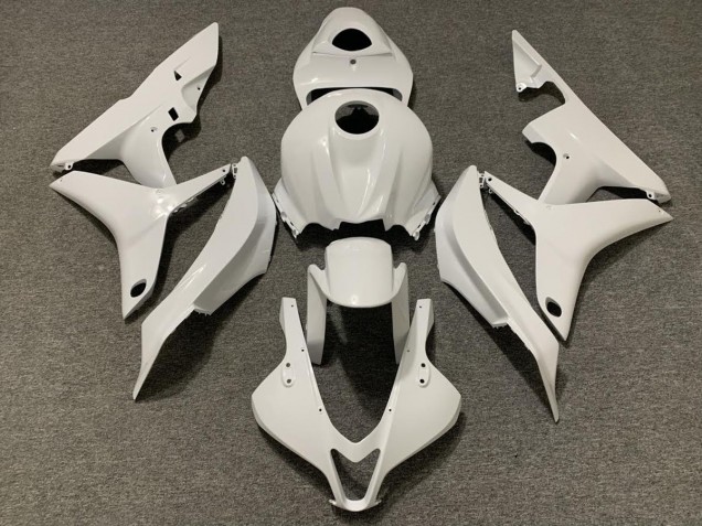 Schlichte Glanz Weiß 07-08 CBR600RR Motorrad Verkleidung