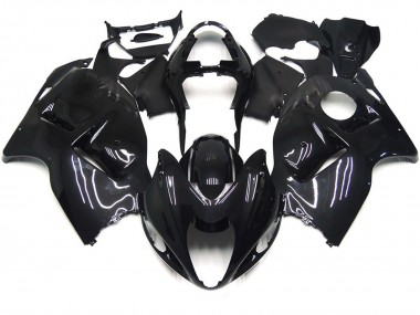 Schlichte Glanz Schwarz 97-07 GSXR 1300 Motorrad Verkleidung