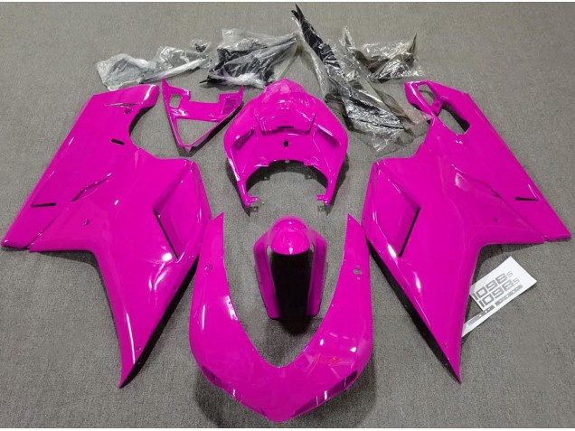 Schlichte Glanzrosa 07-14 Ducati 848 1098 1198 Motorrad Verkleidung Schlichte Glanzrosa 07-14 Ducati 848 1098 1198 Motorrad Verkleidung