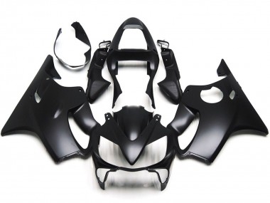 Schlichte Matt Schwarz 01-03 CBR600 F4i Motorrad Verkleidung
