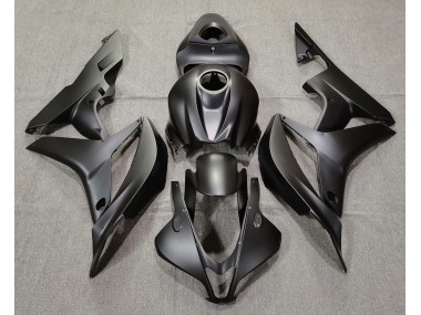 Schlichte Matt Schwarz 07-08 CBR600RR Motorrad Verkleidung