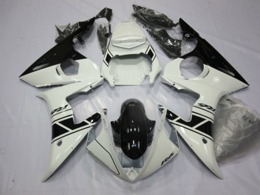 Schwarz & Weiß 03-04 R6 Motorrad Verkleidung