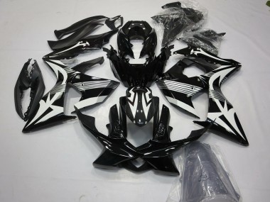 Schwarz & Weiß 09-16 GSXR 1000 Motorrad Verkleidung