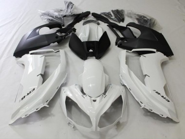 Schwarz & Weiß 12-16 Ninja 650R Motorrad Verkleidung