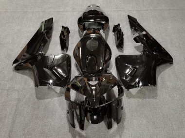 Schwarz Glänzend 05-06 CBR600RR Motorrad Verkleidung