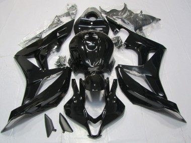 Schwarz Glänzend 07-08 CBR600RR Motorrad Verkleidung