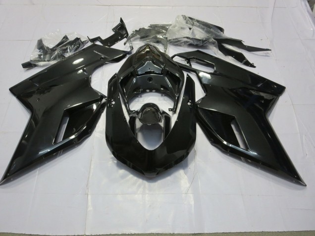 Schwarz Glänzend 07-14 Ducati 848 1098 1198 Motorrad Verkleidung Schwarz Glänzend 07-14 Ducati 848 1098 1198 Motorrad Verkleidung