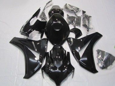 Schwarz Glänzend 08-11 CBR1000RR Motorrad Verkleidung