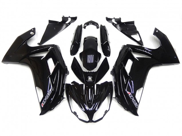 Schwarz Glänzend 12-14 ER6F Motorrad Verkleidung Schwarz Glänzend 12-14 ER6F Motorrad Verkleidung