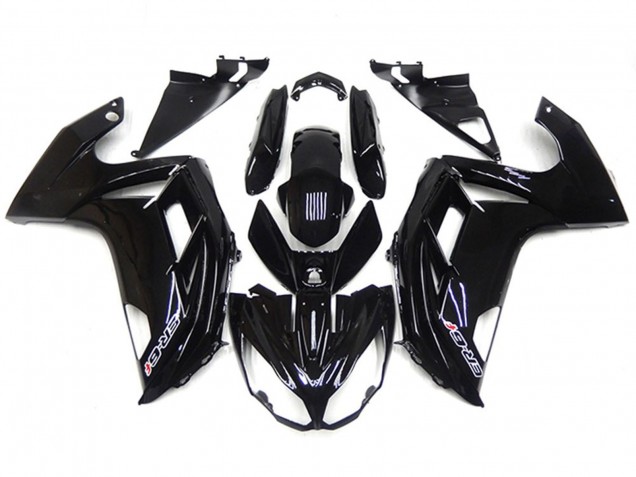 Schwarz Glänzend 12-16 Ninja 650R Motorrad Verkleidung