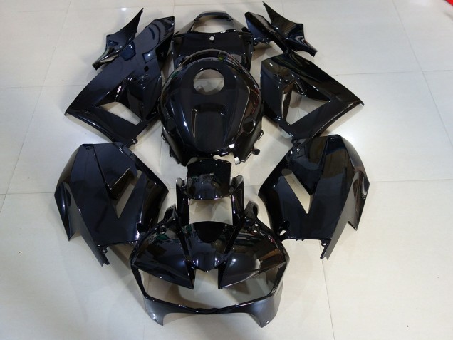 Schwarz Glänzend 13-23 CBR600RR Motorrad Verkleidung Schwarz Glänzend 13-23 CBR600RR Motorrad Verkleidung