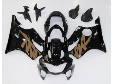 Schwarz Glänzend & Braun 99-00 CBR600 F4 Motorrad Verkleidung