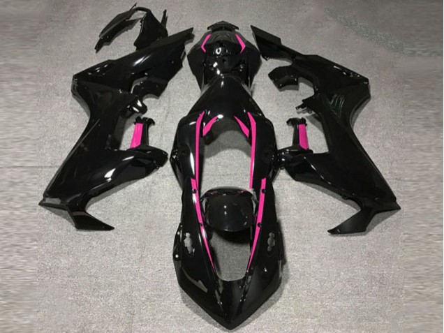 Schwarz Glänzend & Rosa Futter 17-23 CBR1000RR Motorrad Verkleidung