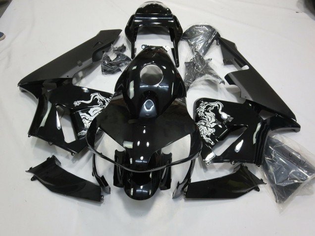 Schwarz Glänzend Sonderdesign 03-04 CBR600RR Motorrad Verkleidung