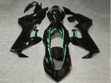 Schwarz Glänzend & Waldgrünes Futter 17-23 CBR1000RR Motorrad Verkleidung