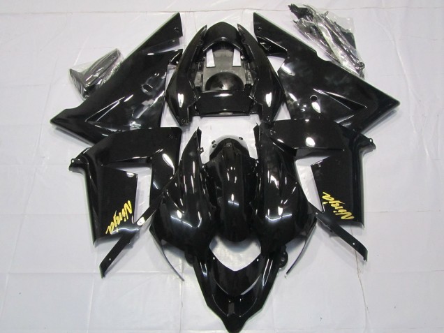 Schwarz Gold 04-05 ZX10R Motorrad Verkleidung