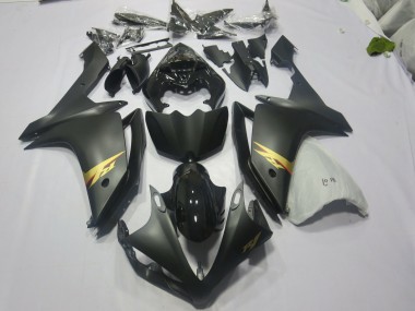 Schwarz & Gold 07-08 R1 Motorrad Verkleidung