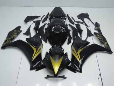 Schwarz & Gold 12-16 CBR1000RR Motorrad Verkleidung
