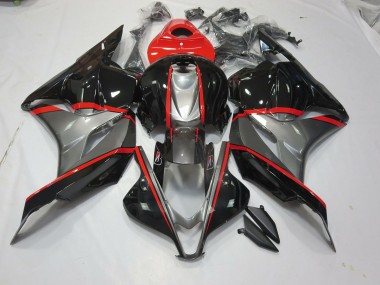 Schwarz & Grau Rot Pin 09-12 CBR600RR Motorrad Verkleidung