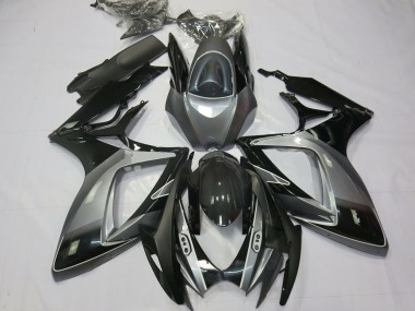 Schwarz Kit 06-07 GSXR 600-750 Motorrad Verkleidung