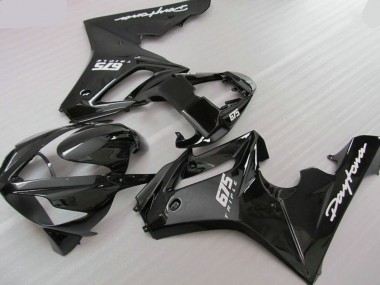 Schwarz Krieger 06-08 Daytona 675 Motorrad Verkleidung