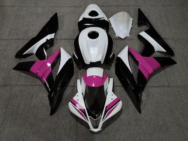 Schwarz Weiß & Lila 07-08 CBR600RR Motorrad Verkleidung
