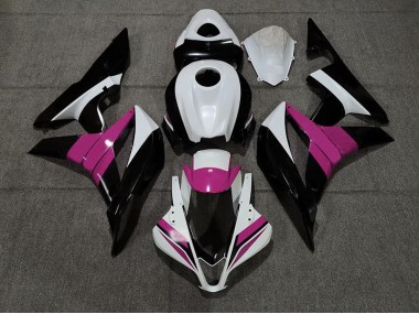 Schwarz Weiß & Lila 07-08 CBR600RR Motorrad Verkleidung