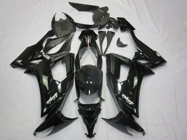 Schwarz Ninja 08-10 ZX10R Motorrad Verkleidung Schwarz Ninja 08-10 ZX10R Motorrad Verkleidung