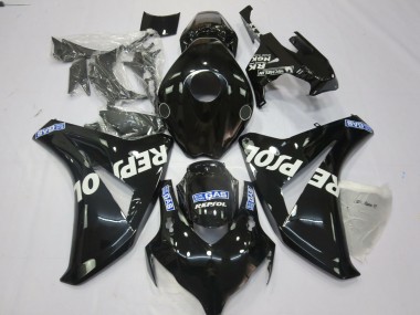 Schwarz Repsol 08-11 CBR1000RR Motorrad Verkleidung
