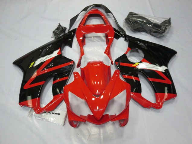 Schwarz Rot Weiß 01-03 CBR600 F4i Motorrad Verkleidung Schwarz Rot Weiß 01-03 CBR600 F4i Motorrad Verkleidung
