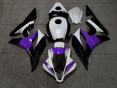 Schwarz Weiß & Rot 07-08 CBR600RR Motorrad Verkleidung