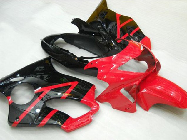 Schwarz Rot & Weiß 99-00 CBR600 F4 Motorrad Verkleidung Schwarz Rot & Weiß 99-00 CBR600 F4 Motorrad Verkleidung