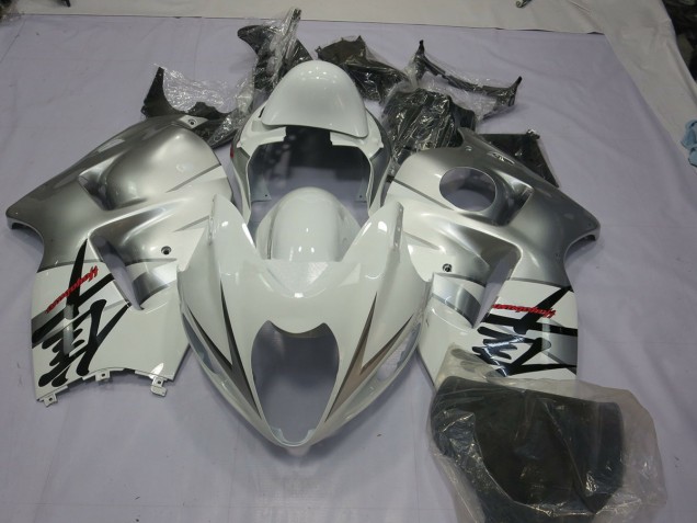 Silber Weiß 97-07 GSXR 1300 Motorrad Verkleidung