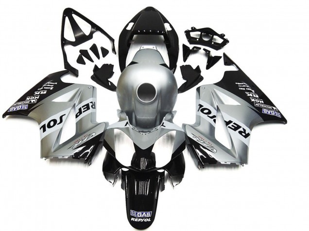 Silber Repsol 02-12 VFR800 Motorrad Verkleidung