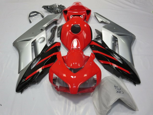 Silber Rot & Schwarz 04-05 CBR1000RR Motorrad Verkleidung
