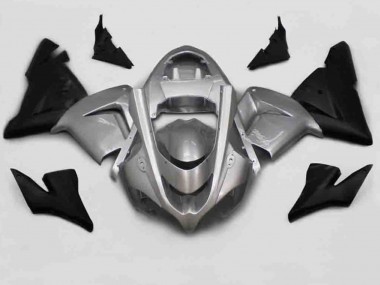 Silber Schwarz 04-05 ZX10R Motorrad Verkleidung