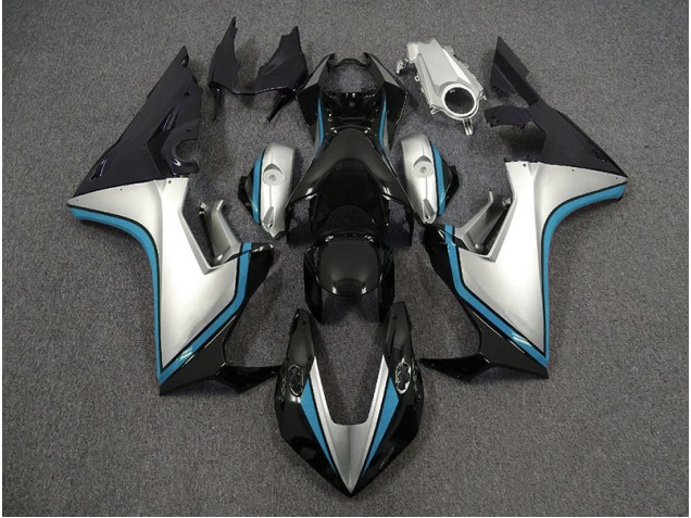 Silber & Schwarz & Hellblau 17-23 CBR1000RR Motorrad Verkleidung