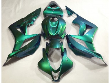 Smaragdgrün Schlicht 07-08 CBR600RR Motorrad Verkleidung