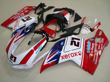 Stern Xerox 07-14 Ducati 848 1098 1198 Motorrad Verkleidung