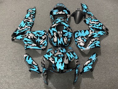 Tarnung & Hellcyan 05-06 CBR600RR Motorrad Verkleidung