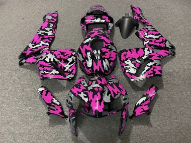 Tarnung & Hot Pink 05-06 CBR600RR Motorrad Verkleidung