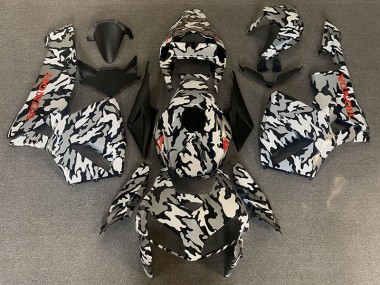 Tarnung & Rot Aufkleber 05-06 CBR600RR Motorrad Verkleidung
