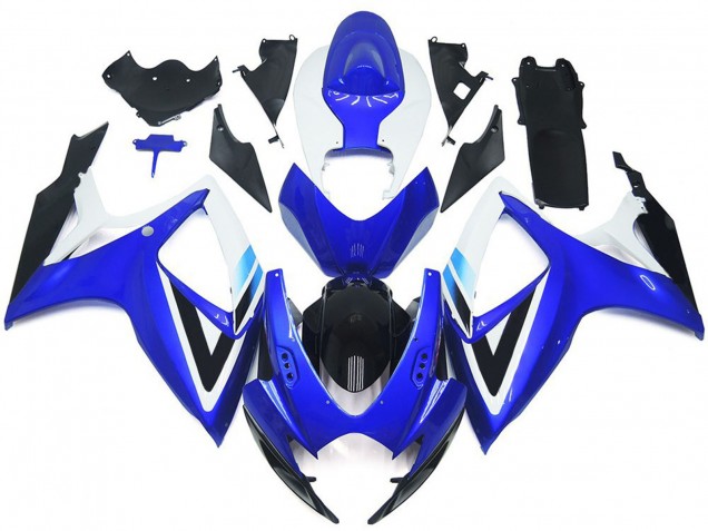 Tiefes Blau & Hellblau OEM Stil 06-07 GSXR 600-750 Motorrad Verkleidung