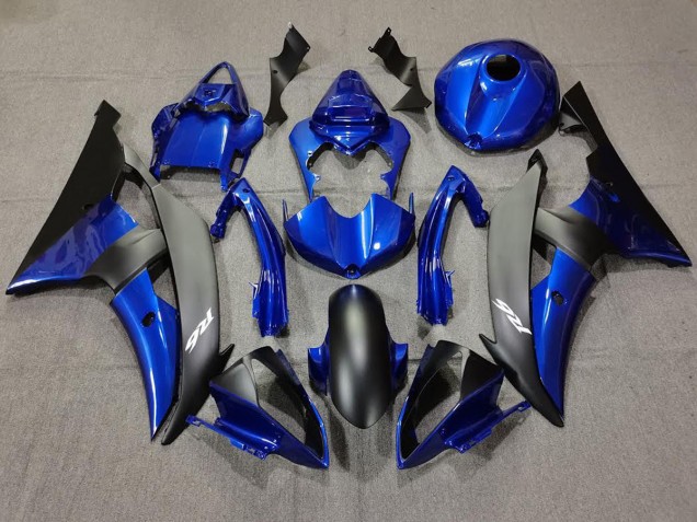 Tiefes Blau & Matt Schwarz 08-16 R6 Motorrad Verkleidung Tiefes Blau & Matt Schwarz 08-16 R6 Motorrad Verkleidung