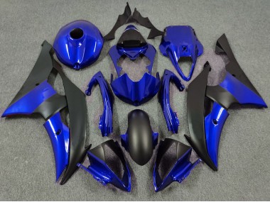 Tiefes Blau & Matt Schwarz 08-16 R6 Motorrad Verkleidung