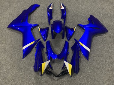 Tiefes Blau Mit Suzuki-Branding 11-24 GSXR 600-750 Motorrad Verkleidung